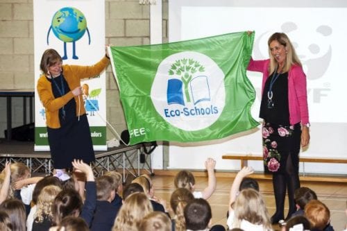 Stobhill Primary Achieve Green Flag Status